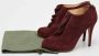 Valentino Vintage Pre-owned Suede boots Red Dames - Thumbnail 8