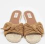Valentino Vintage Pre-owned Suede flats Brown Dames - Thumbnail 3
