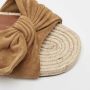 Valentino Vintage Pre-owned Suede flats Brown Dames - Thumbnail 7