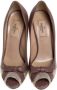 Valentino Vintage Pre-owned Suede heels Beige Dames - Thumbnail 2