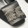 Valentino Vintage Pre-owned Suede heels Black Dames - Thumbnail 7