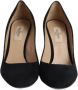 Valentino Vintage Pre-owned Suede heels Black Dames - Thumbnail 2