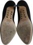 Valentino Vintage Pre-owned Suede heels Black Dames - Thumbnail 5