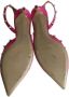 Valentino Vintage Pre-owned Suede heels Pink Dames - Thumbnail 6