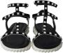 Valentino Vintage Pre-owned Suede sandals Black Dames - Thumbnail 2