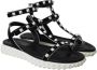 Valentino Vintage Pre-owned Suede sandals Black Dames - Thumbnail 3