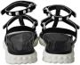 Valentino Vintage Pre-owned Suede sandals Black Dames - Thumbnail 4