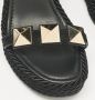 Valentino Vintage Pre-owned Suede sandals Black Dames - Thumbnail 5
