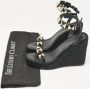 Valentino Vintage Pre-owned Suede sandals Black Dames - Thumbnail 7