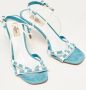 Valentino Vintage Pre-owned Suede sandals Blue Dames - Thumbnail 4