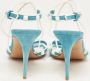 Valentino Vintage Pre-owned Suede sandals Blue Dames - Thumbnail 5