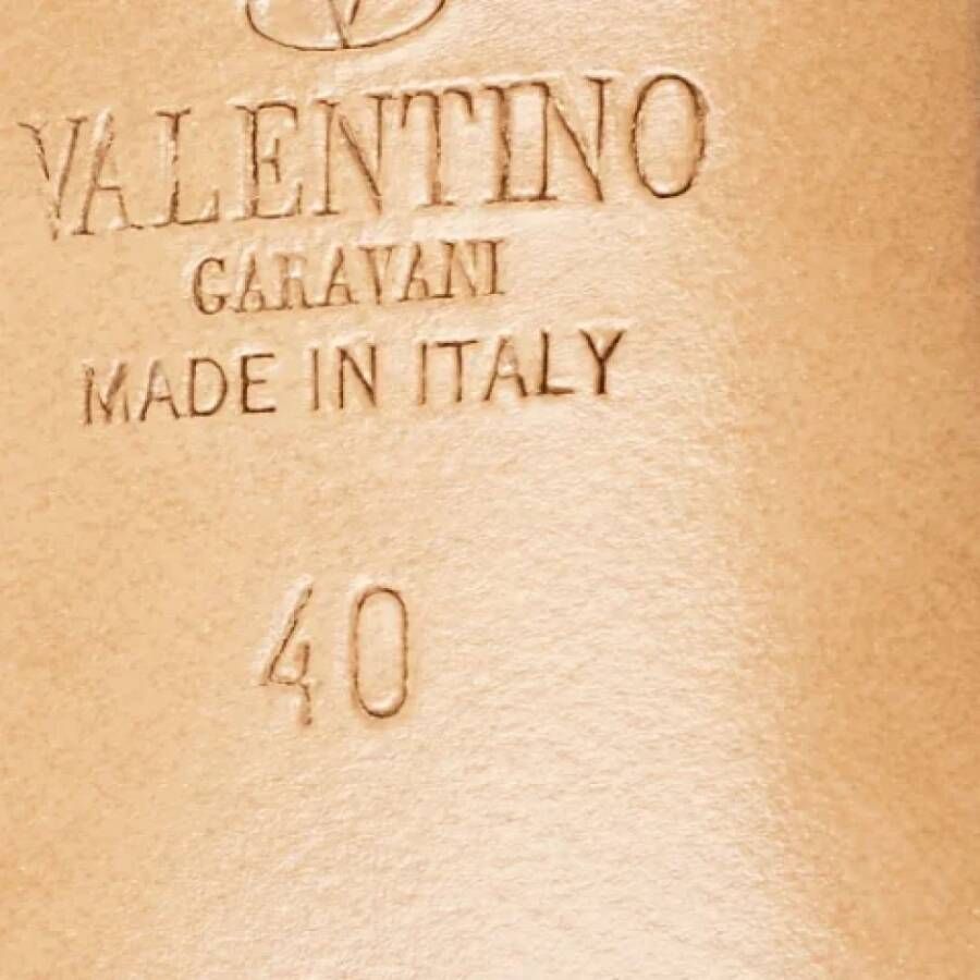 Valentino Vintage Pre-owned Suede sandals Blue Dames