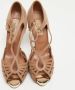 Valentino Vintage Pre-owned Suede sandals Brown Dames - Thumbnail 3