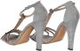 Valentino Vintage Pre-owned Suede sandals Gray Dames - Thumbnail 3