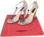 Valentino Vintage Pre-owned Suede sandals Gray Dames - Thumbnail 6