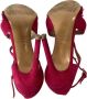 Valentino Vintage Pre-owned Suede sandals Pink Dames - Thumbnail 8