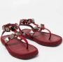 Valentino Vintage Pre-owned Suede sandals Red Dames - Thumbnail 3