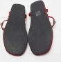 Valentino Vintage Pre-owned Suede sandals Red Dames - Thumbnail 5