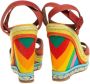 Valentino Vintage Pre-owned Suede sandals Red Dames - Thumbnail 4