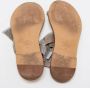 Valentino Vintage Pre-owned Velvet sandals Gray Dames - Thumbnail 6