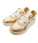 Valentino Witte Gouden Sneakers voor Heren White Heren - Thumbnail 2