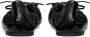 Valentino Zwarte Gerimpelde Ballerina Schoenen met VLogo Black Dames - Thumbnail 2