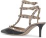 Valentino Garavani Pumps & high heels Ankle Strap Rockstud in beige - Thumbnail 3