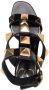 Valentino Zwarte Romeinse Stud Leren Sandalen Black Dames - Thumbnail 4