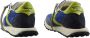 Valsport 1920 Blauwe Sneakers met Limegroene Accenten - Thumbnail 2