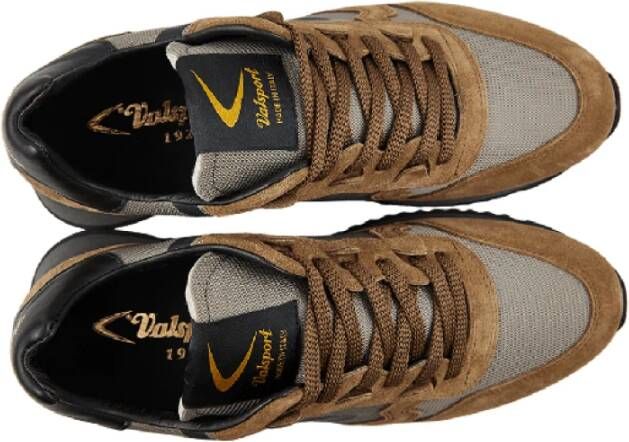 Valsport 1920 Cordura Sneakers Bruin Lichtgewicht Handgemaakt Multicolor Heren