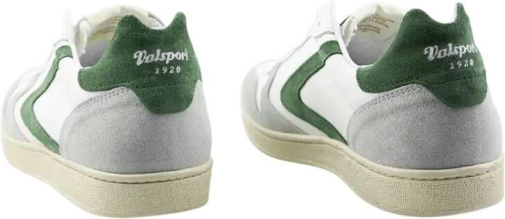 Valsport 1920 Groene leren en suède sneakers Multicolor Heren