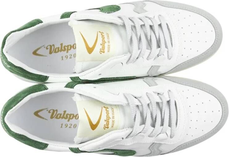 Valsport 1920 Groene leren sneakers stijlvol model