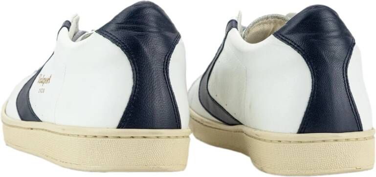 Valsport 1920 Leren sneakers met blauwe boemerang Wit Heren