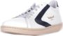 Valsport 1920 Leren sneakers met blauwe boemerang White Heren - Thumbnail 9