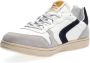 Valsport 1920 Sneaker Uomo Vs1952M Super Suede wit blauw grijs White Heren - Thumbnail 4