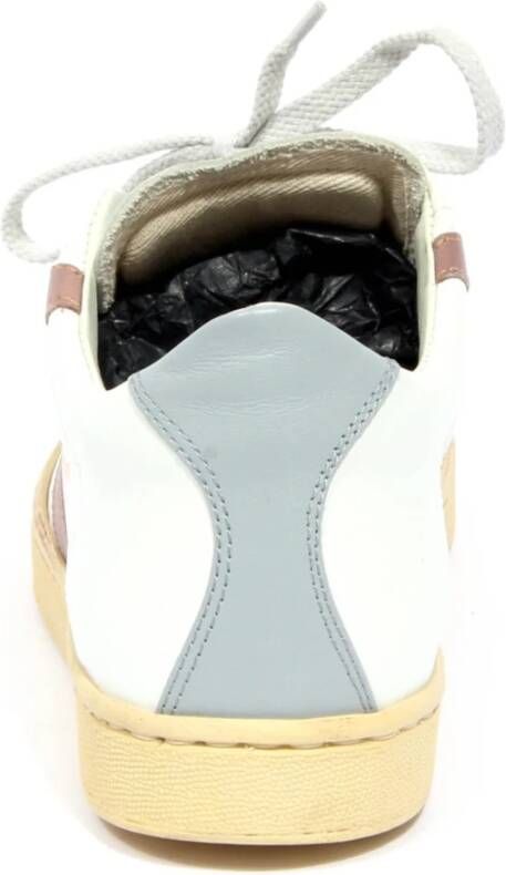 Valsport 1920 Witte Violette Leren Toernooischoenen