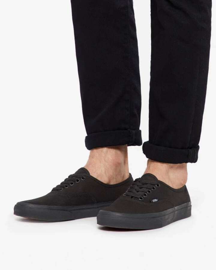 Vans Authentic Vee3Bka Canvas Sneakers Black Heren