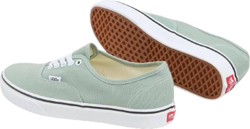 Vans Authentieke Color Theory lage top sneakers Green Heren