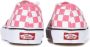 Vans Authentieke Geruite Roze Sneaker Pink Dames - Thumbnail 8
