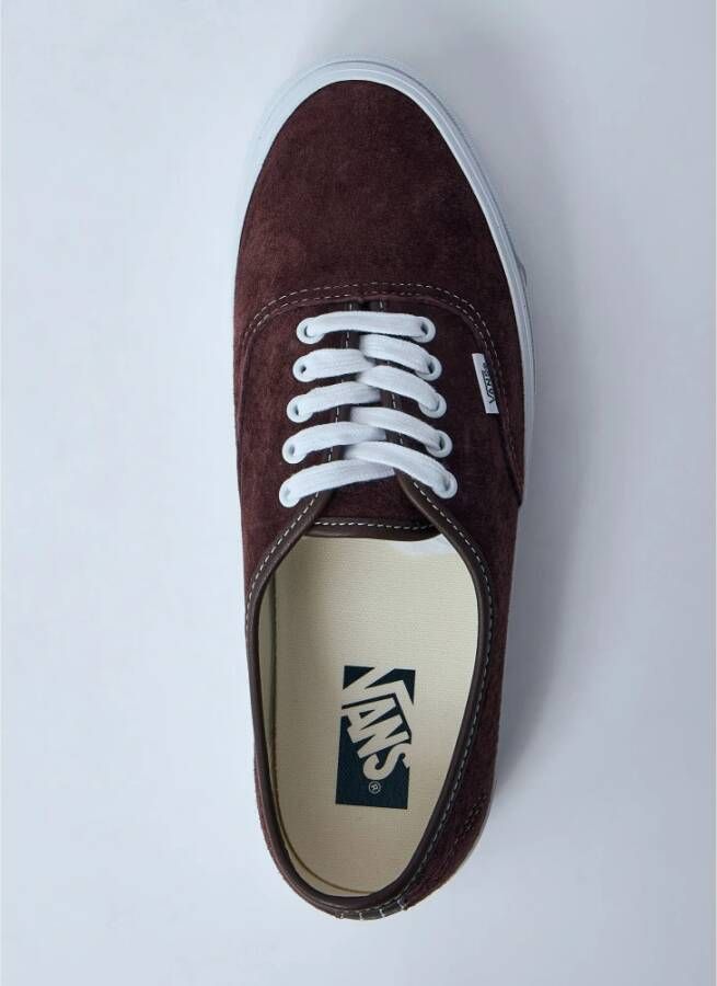 Vans Authentieke leren sneakers met logodetails