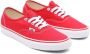 Vans Rode UA Authentic Lage Sneakers Red - Thumbnail 5
