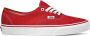 Vans Rode UA Authentic Lage Sneakers Red - Thumbnail 7