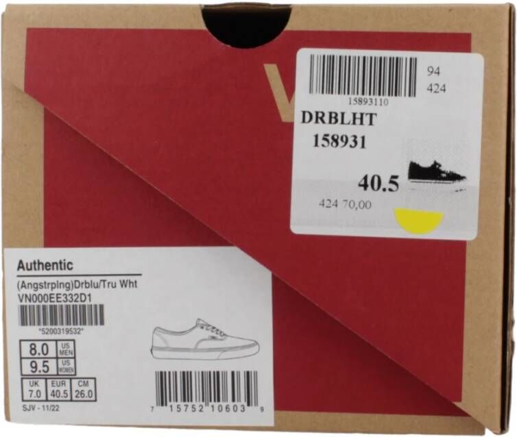 Vans Authentieke Sneakers