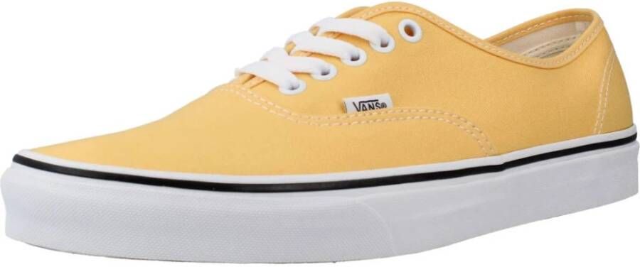Vans Authentieke Sneakers Yellow Heren