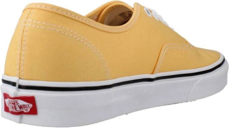 Vans Authentieke Sneakers Yellow Heren