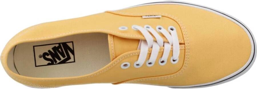 Vans Authentieke Sneakers Yellow Heren