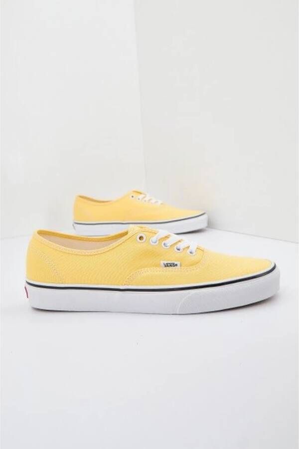 Vans Authentieke Sneakers Yellow Heren