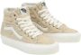 Vans Beige Casual High-Top Sneakers oor Dames - Thumbnail 2