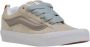 Vans Beige Leren Sneakers met Rubberen Zool Beige Dames - Thumbnail 3
