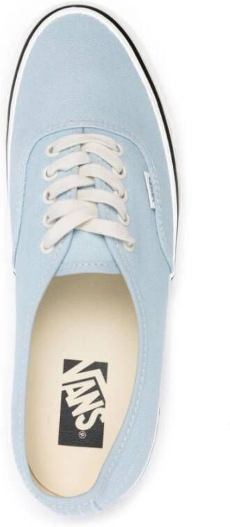 Vans Blauwe Canvas Sneakers met Streepdetail Blue Heren